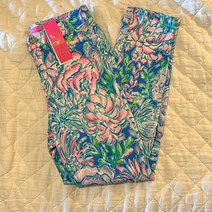 Kelly high rise knit skinny ankle pant